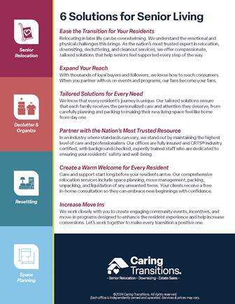 6 Solutions for Senior Living